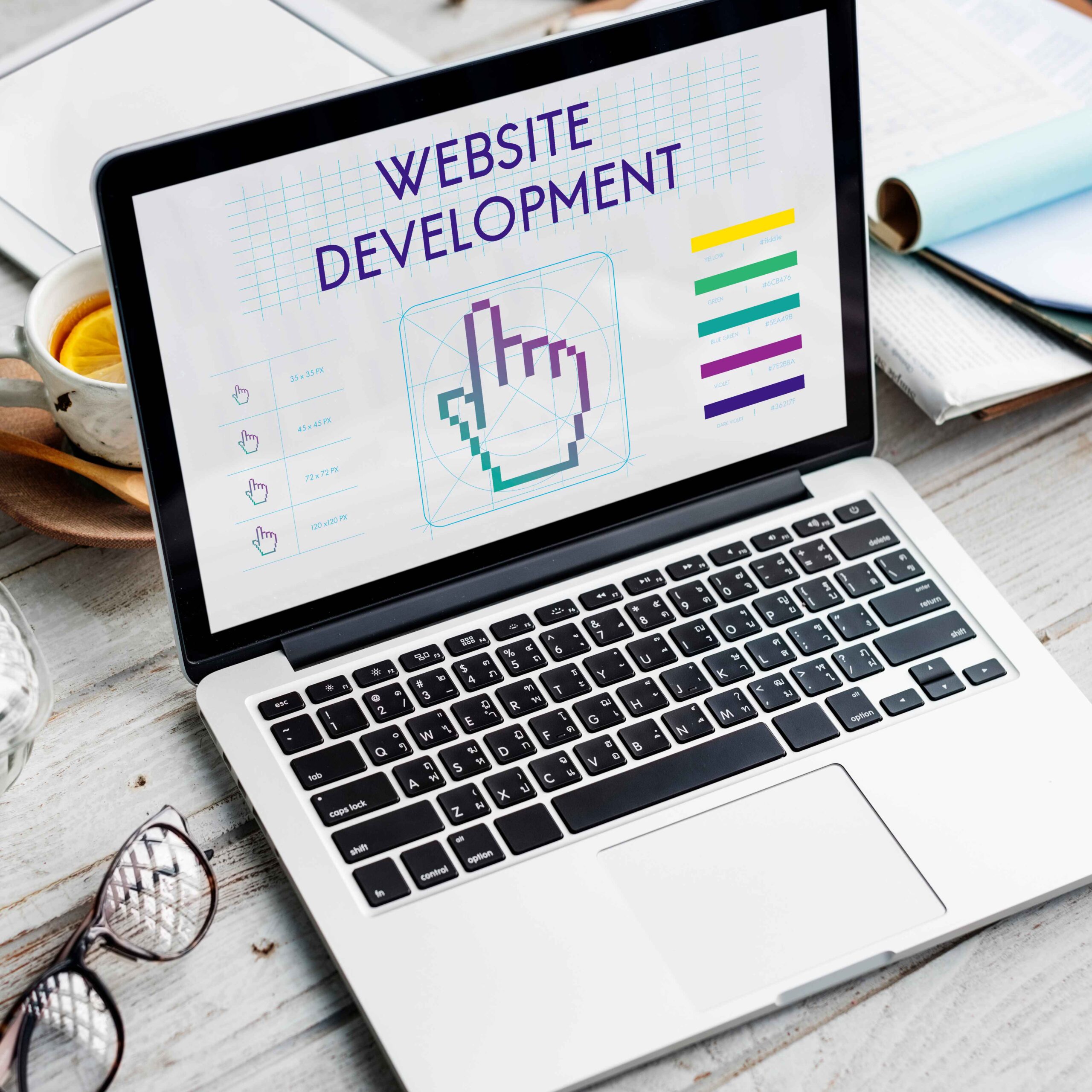 website development services by web developers